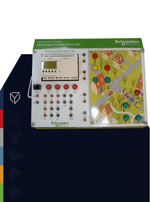 MALETA DE RELE INTELIGENTE CON ZELIO LOGIC
